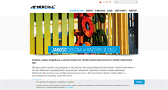 Desktop Screenshot of anodal.pl